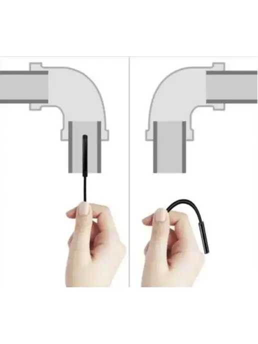 Endoscope Видеоэндоскоп 3 в 1 Micro-Usb, Type-C, USB Жесткий кабель, черный, фото 4