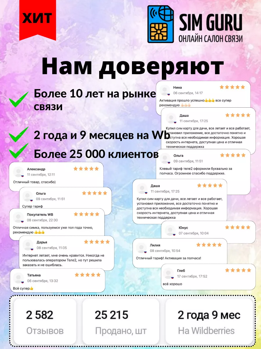 Сим-карта для раздачи wifi sim sim 44744294 купить в интернет-магазине  Wildberries