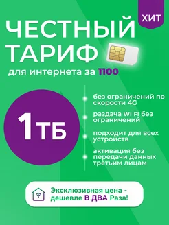 Сим-карта безлимитный интернет Мегафон Sim Guru 44744294 купить за 169 ₽ в интернет-магазине Wildberries