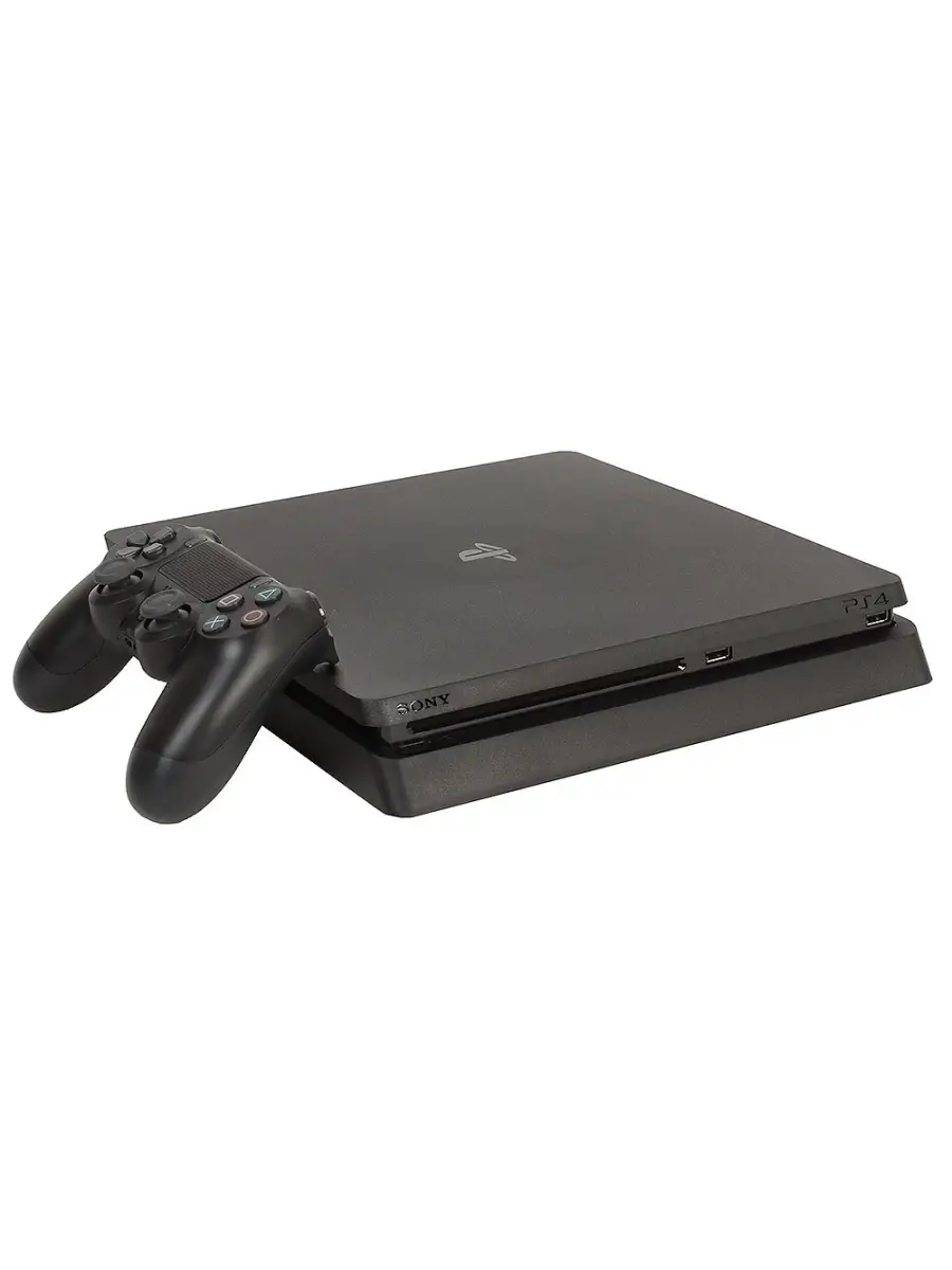 Игровая приставка Sony PlayStation 4 Slim 500 ГБ, черный Sony 44760271  купить в интернет-магазине Wildberries