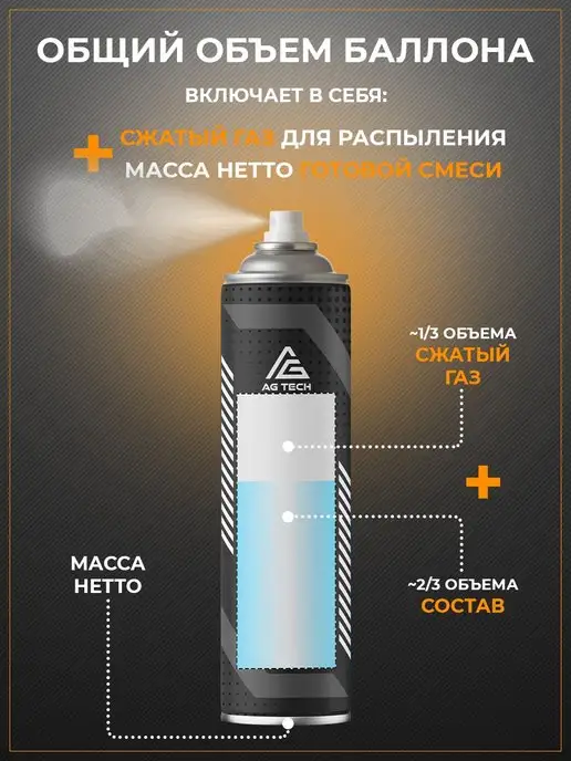 AG TECH Смазка многоцелевая проникающая универсальная 650мл, 400 мл, фото 6
