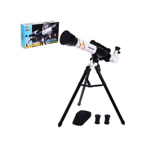 Набор для опытов/Телескоп детский "Юный астроном" с держател