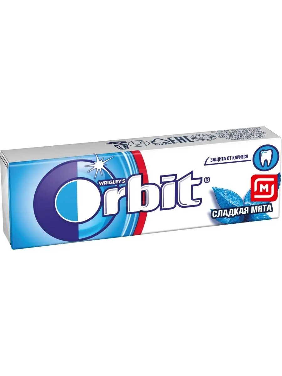 ORBIT Жевательная резинка Свитминт 14г Orbit 44880604 купить в  интернет-магазине Wildberries