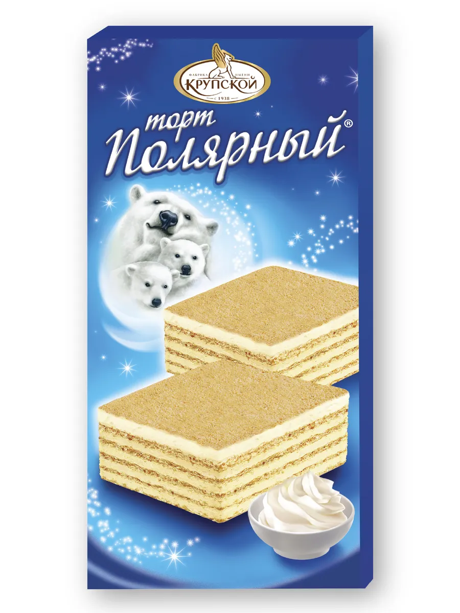 Вафельный торт "Полярный ", 213 г
