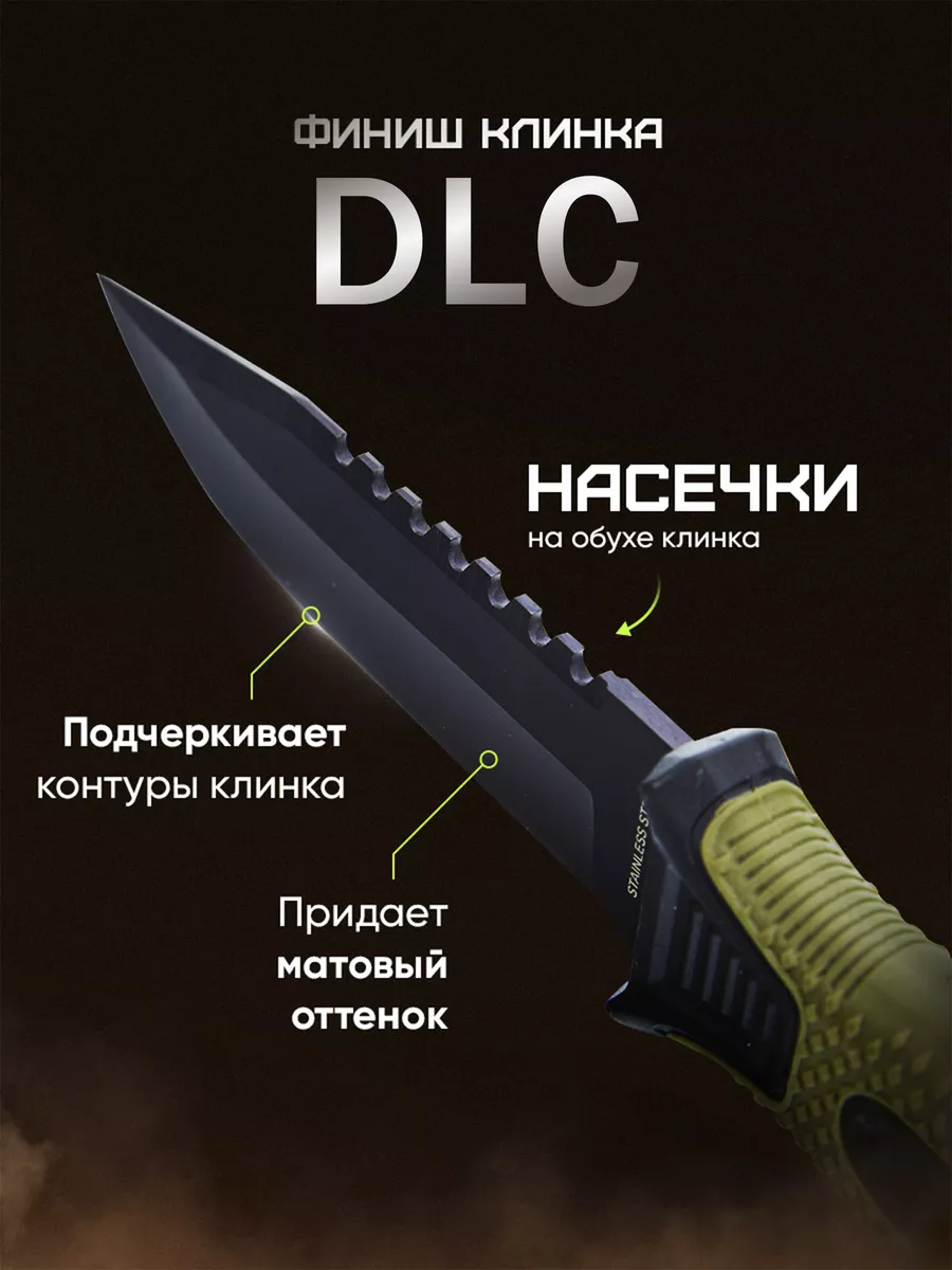 Нож туристический с фиксированным лезвием BORZ`knife 44921708 купить за 411  ₽ в интернет-магазине Wildberries