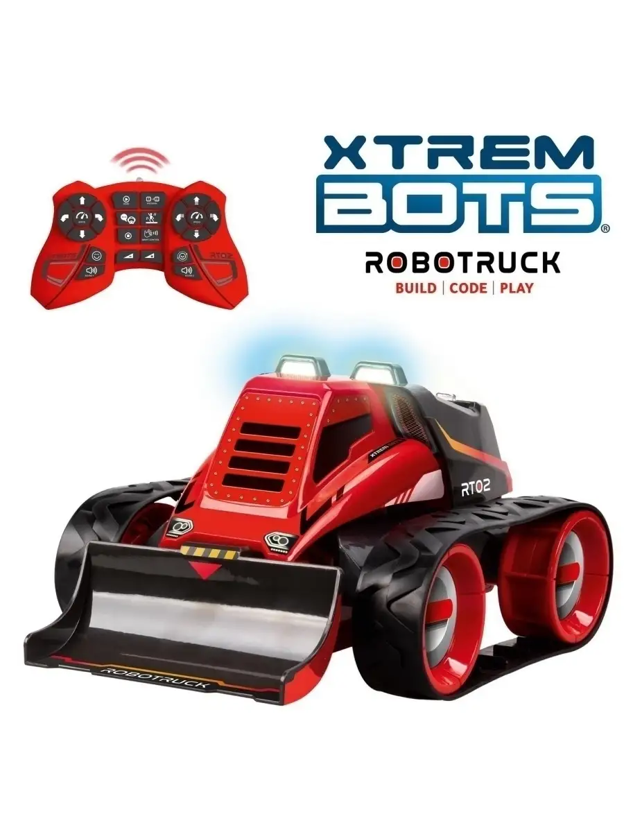 Xtrem Bots Машина-конструктор на пульте STEM Robotruck