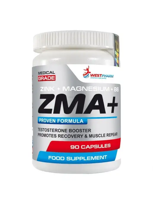 Westpharm ZMA+, 90 капсул, вариант, фото 4