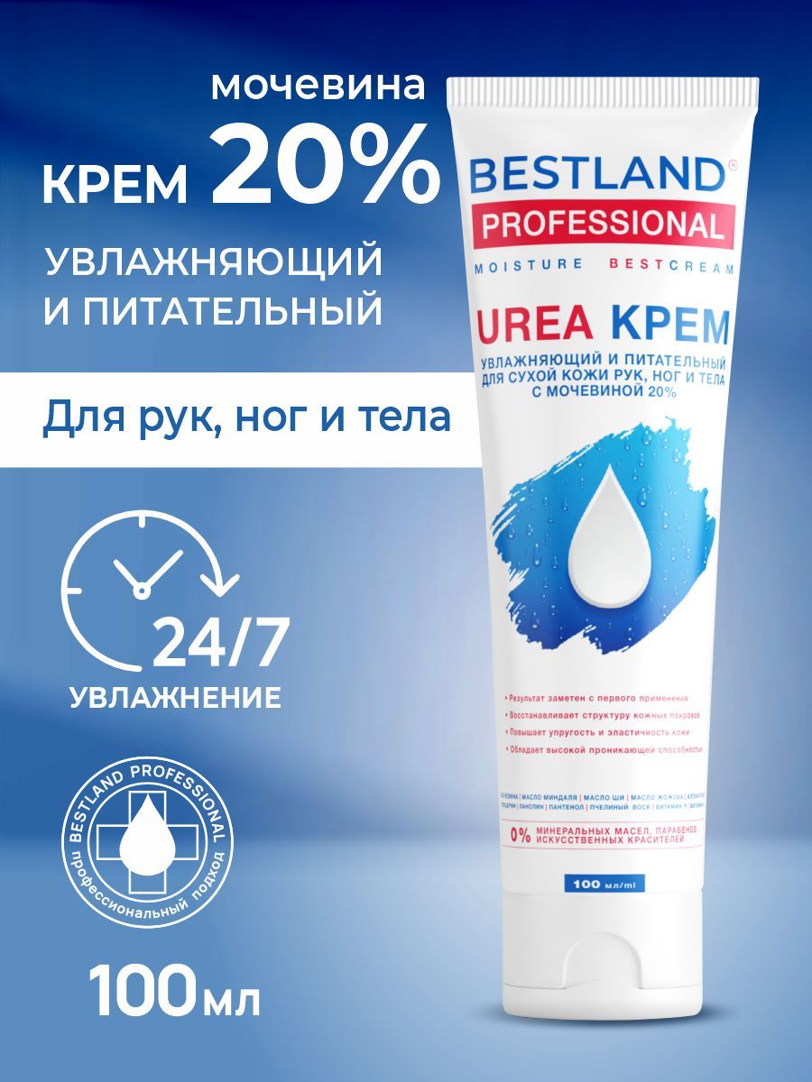 Крем с мочевиной 20 процентов для ног. BESTLAND крем с мочевиной.