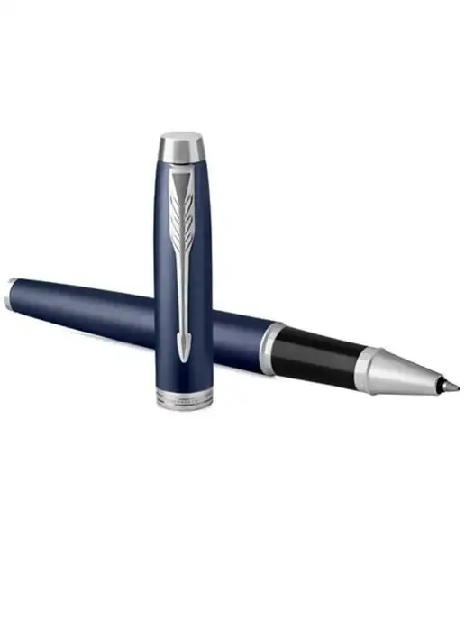 Parker Подарочная роллер ручка IM Metal Matte черная, F