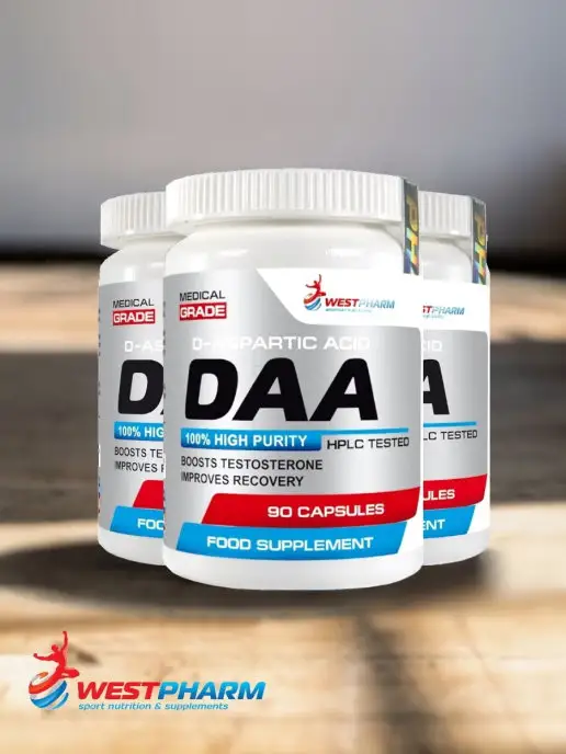Westpharm DAA D-aspartic acid, 90 капсул, вариант, фото 3