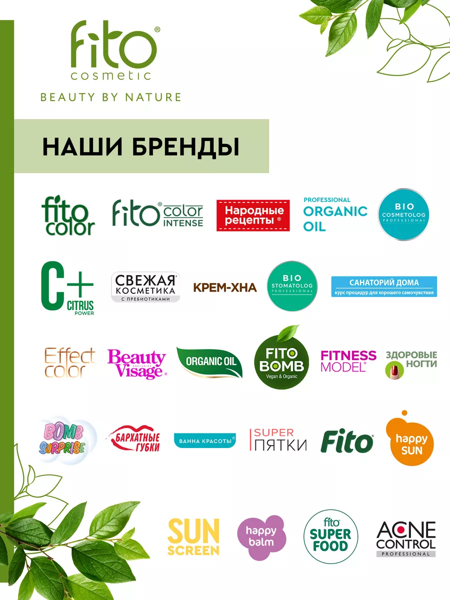 Стойкая крем-краска для бровей и ресниц Горький шоколад, 2шт fito cosmetic  45035179 купить в интернет-магазине Wildberries