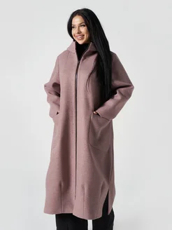 Пальто оверсайз на молнии Cassidy 45050974 купить за 7 018 ₽ в интернет-магазине Wildberries