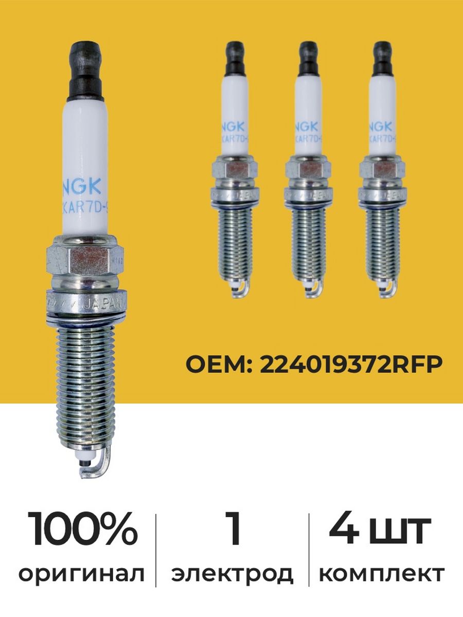 Свечи рено логан 1.6 8 оригинал