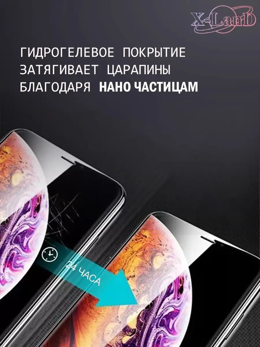 Защитная плёнка для IPhone 8 ПРОЗРАЧНАЯ 1шт. X-LanD 45180502 купить за 186  ₽ в интернет-магазине Wildberries