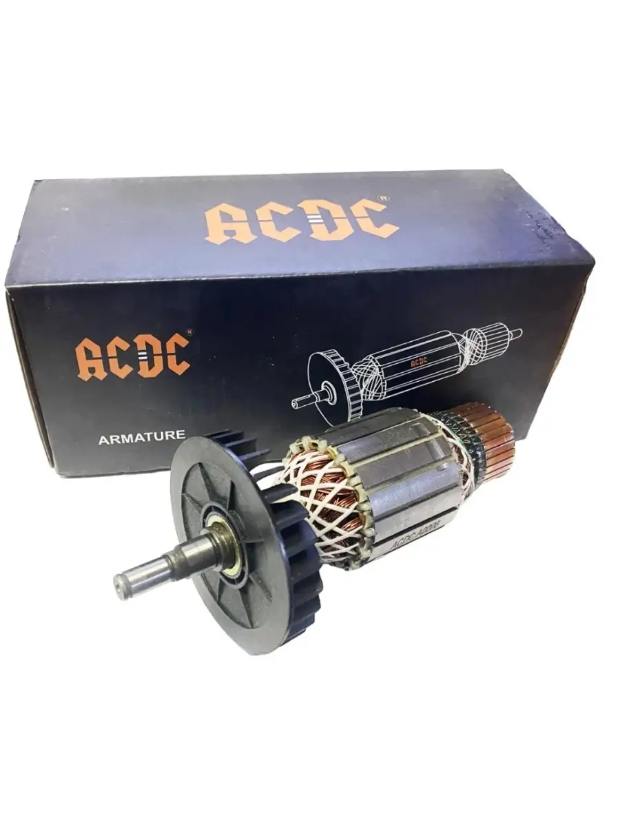 Ротор (Якорь) для УШМ (болгарки) Makita 9069, 9067 ACDC ACDC 45188962  купить за 2 059 ₽ в интернет-магазине Wildberries