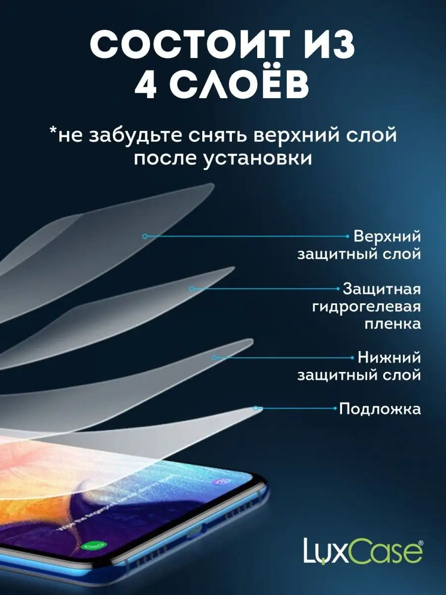 Гидрогелевая пленка для OPPO A57 LuxCase 45272367 купить за 349 ₽ в  интернет-магазине Wildberries