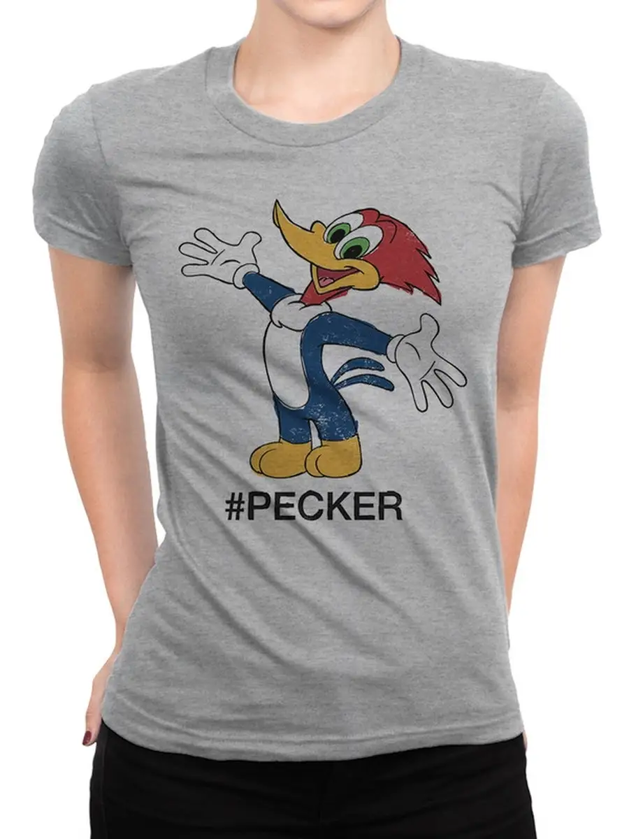 Футболка Дятел Вуди Вудпекер / Woody Woodpecker Design Heroes 45292523  купить за 1 441 ₽ в интернет-магазине Wildberries