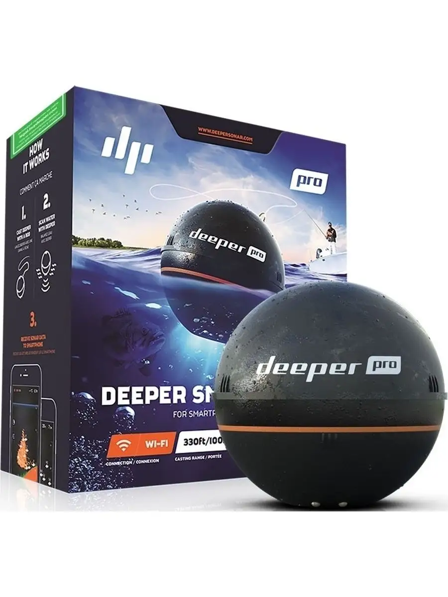 Эхолот Deeper PRO Deeper 45313245 купить за 29 929 ₽ в интернет-магазине  Wildberries