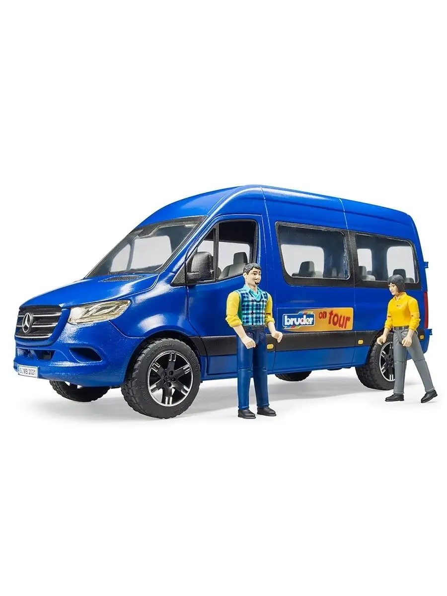 Машинка Микроавтобус Mercedes Benz Sprinter с фигурками Bruder 45364704  купить в интернет-магазине Wildberries