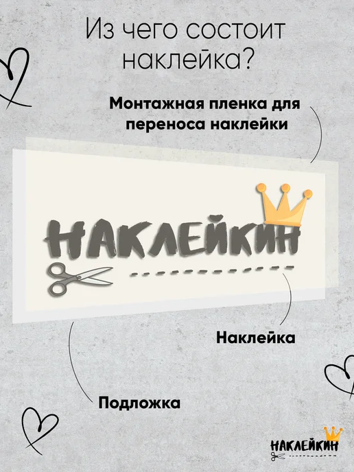 Наклейкин Наклейка интерьерная "Home Sweet Home", черный, фото 5