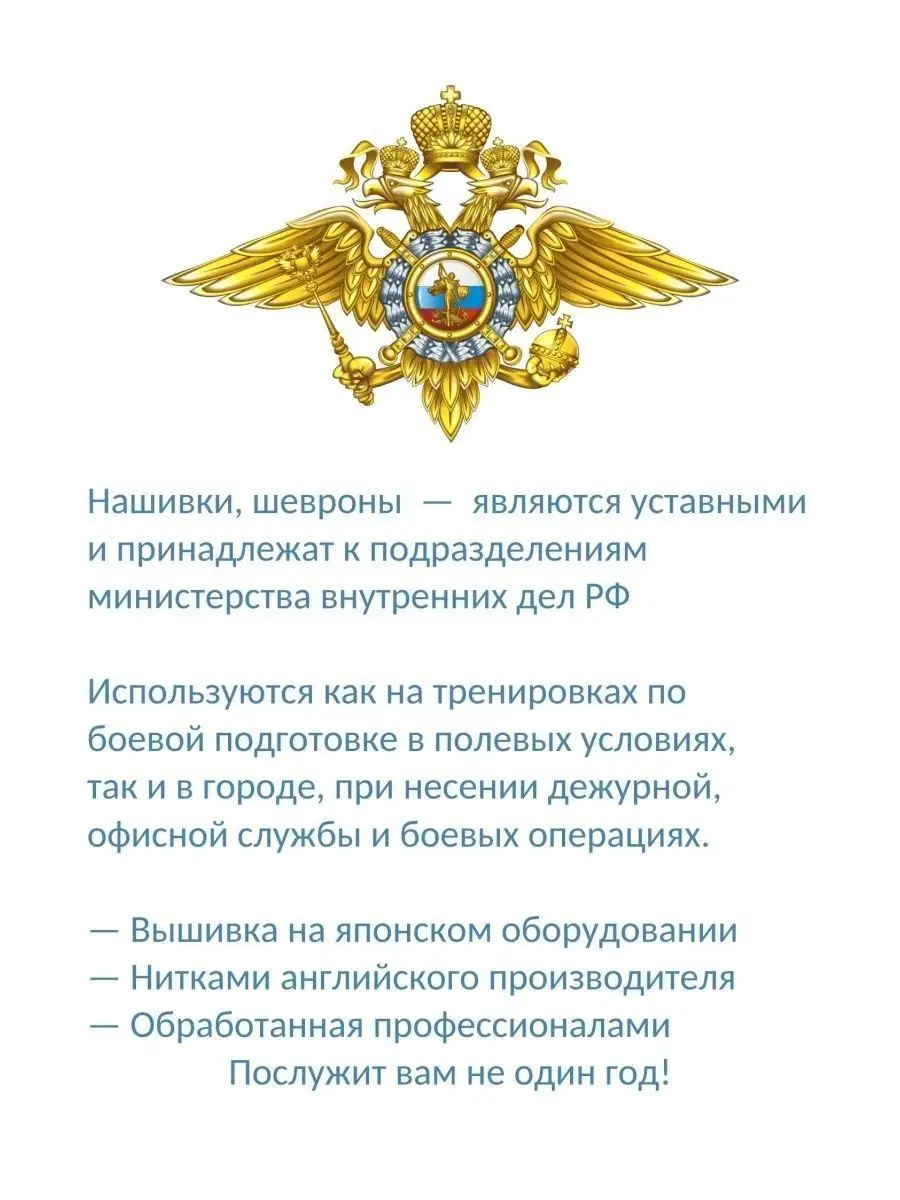 Военторг Шеврон ДПС ГИБДД Старого Образца На Липучке 120х75мм