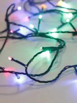 Гирлянда "Нить", 10 м, 8 режимов, уличная, мульти SH Lights. Вид 3.