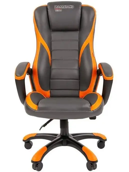 CHAIRMAN Игровое компьютерное кресло ДРАЙВ 22, до 180 кг, кожаное, 180 кг, фото 7
