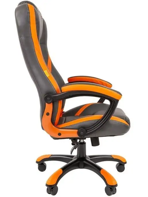 CHAIRMAN Игровое компьютерное кресло ДРАЙВ 22, до 180 кг, кожаное, 180 кг, фото 8
