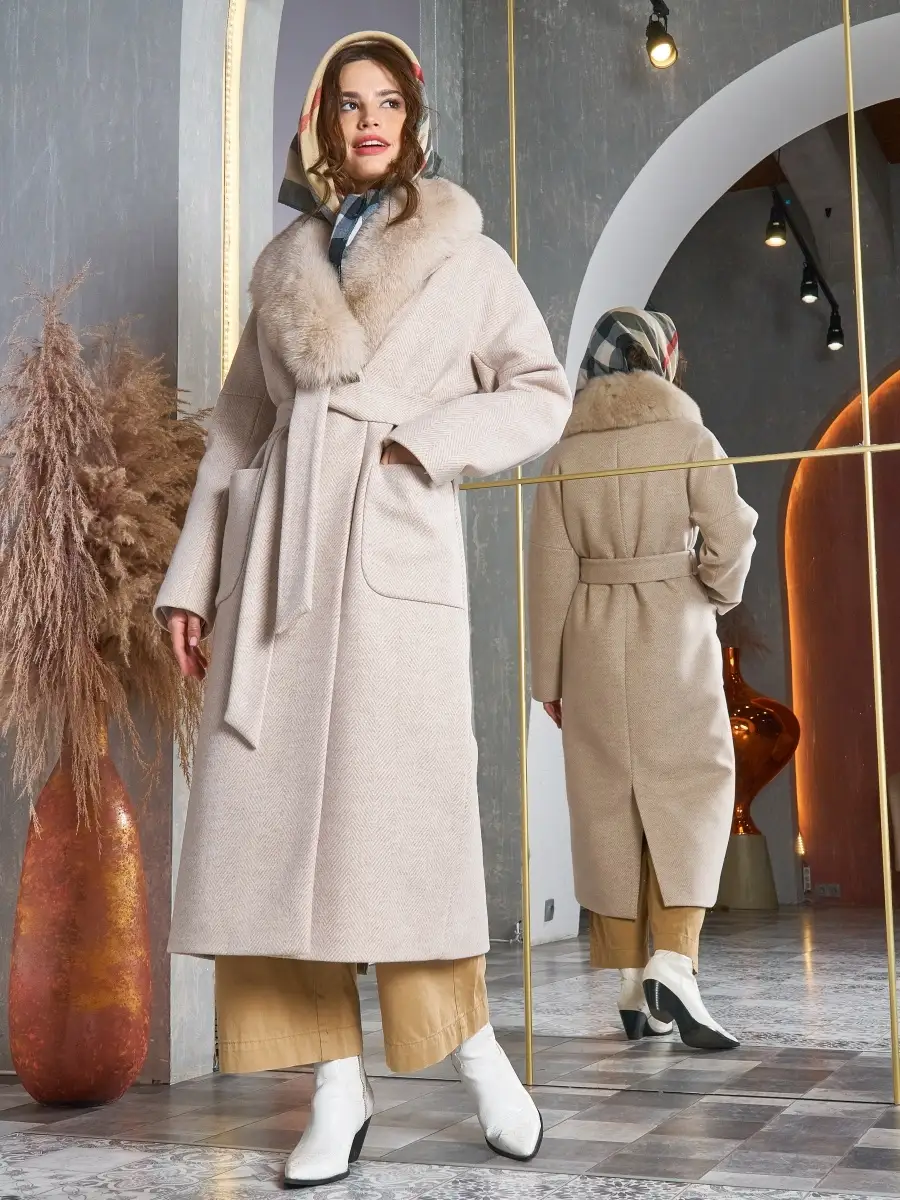 Зимнее женское пальто купить в интернет-магазине Pompa