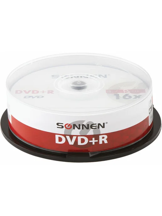 SONNEN Компакт диски DVD-R объемом 4,7Gb, комплект набор из 50 шт, 4,7 ГБ, 25 шт, фото 3