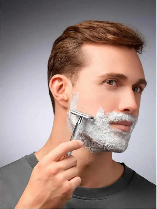 Wilkinson Sword Бритва, станок Т-образный, Premium + 5лезвий, серый, фото 4
