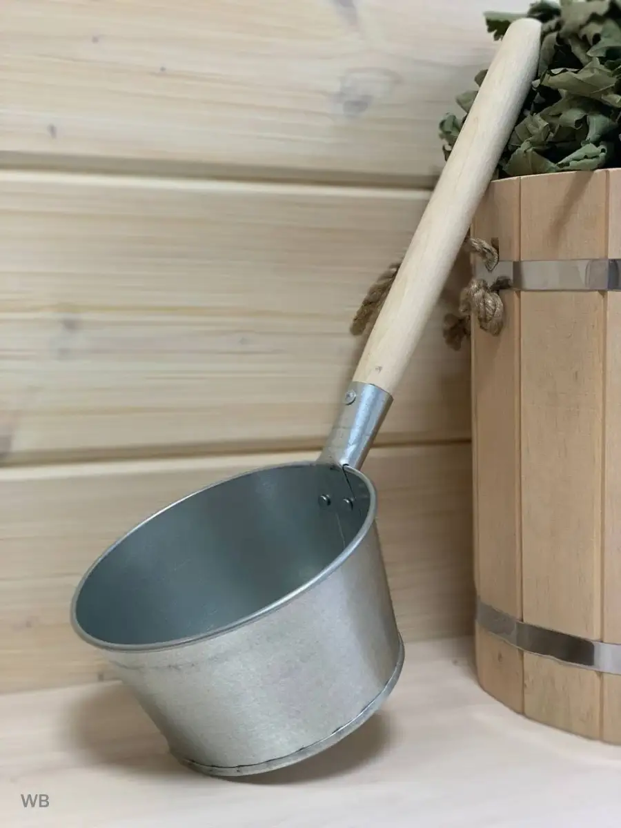 Shower bucket, Sauna accessories