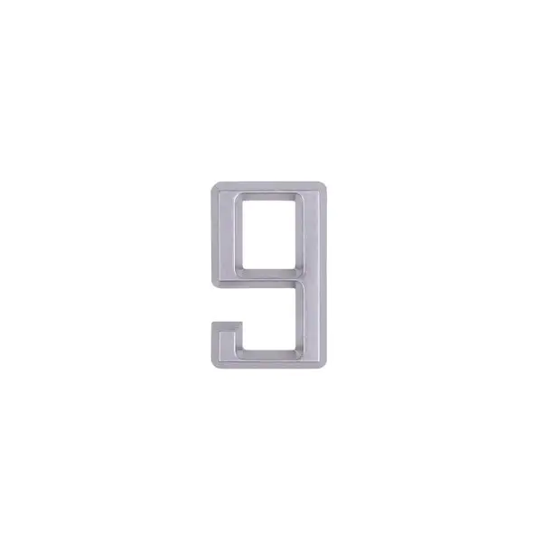 Цифра дверная «9» 60х37