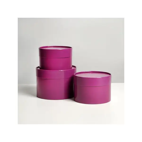 Набор подарочных круглых коробок