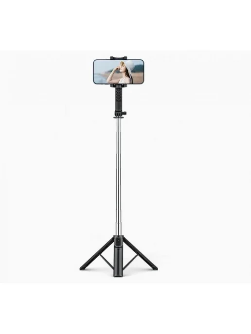 MyPads Селфи палка монопод для всех телефонов и экшн камер, черный, фото 7