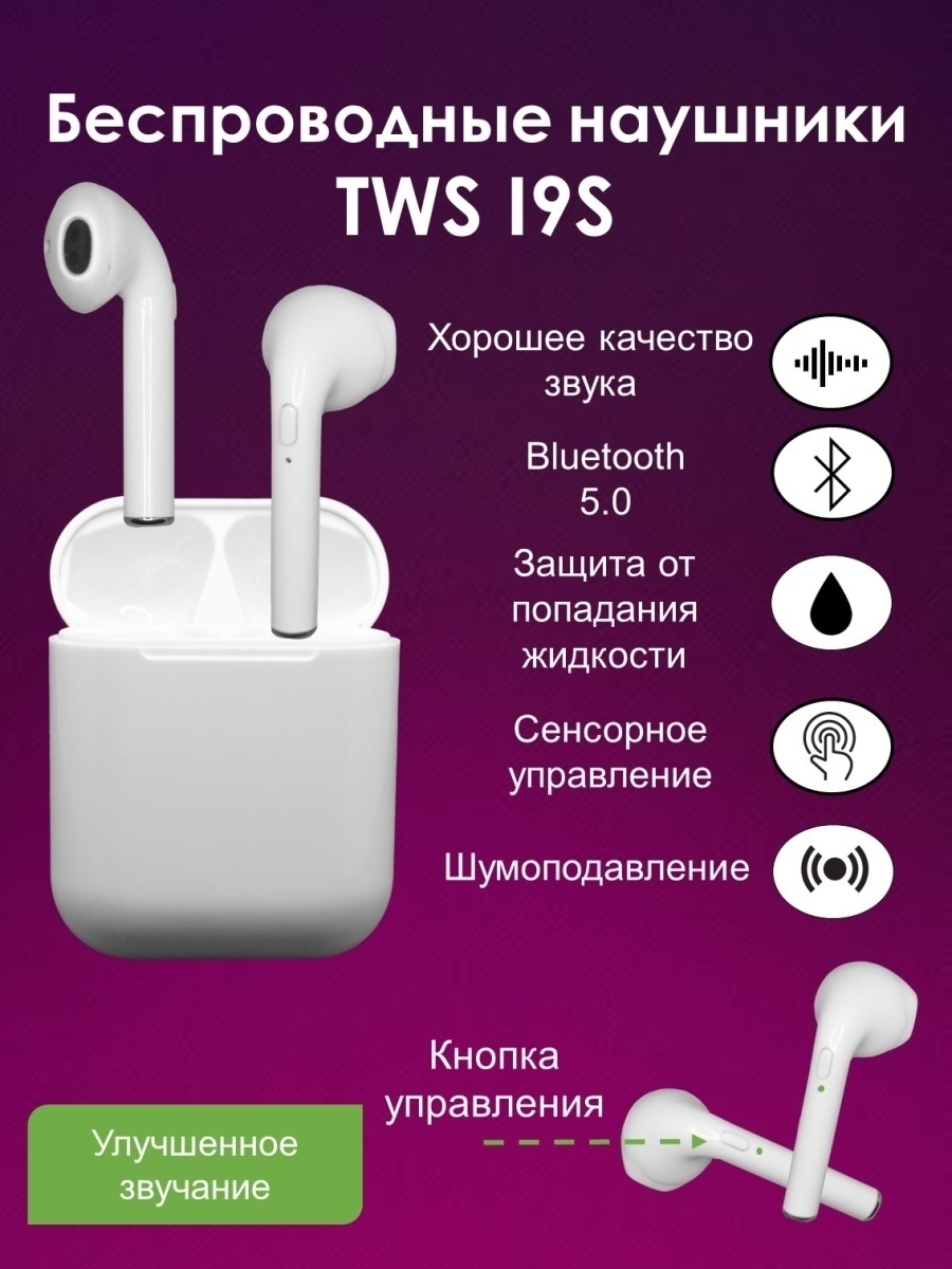 Tws наушники беспроводные как подключить к телефону
