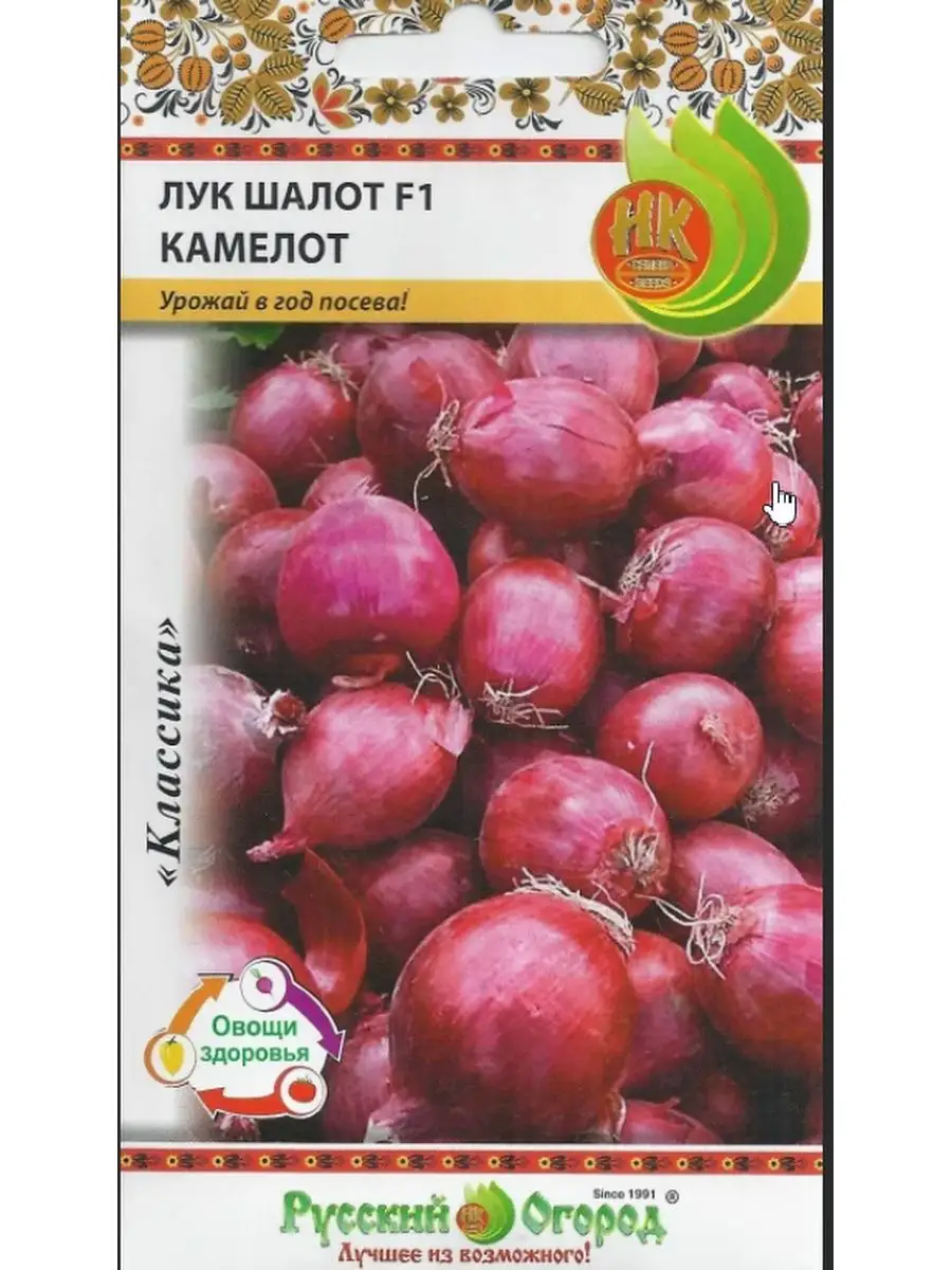 Семена Лук шалот Камелот F1, 15 шт. Русский Огород 45733864 купить за 95 ₽  в интернет-магазине Wildberries