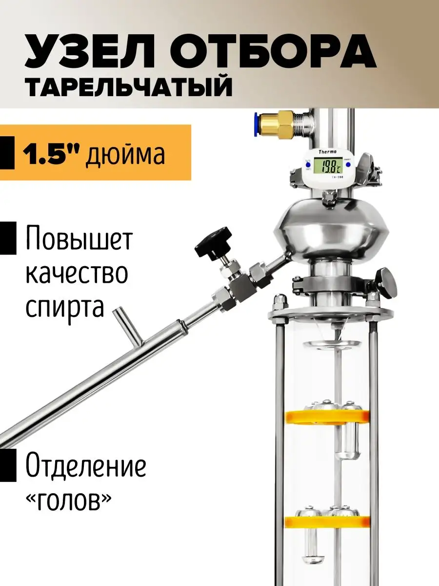 Узел отбора по жидкости, 1,5 дюйма Магарыныч 45761642 купить в  интернет-магазине Wildberries