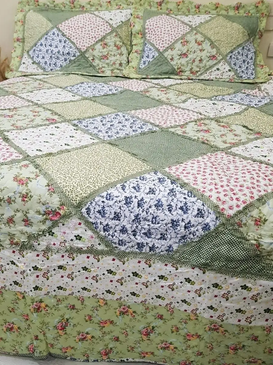 Покрывало в стиле Patchwork (пэчворк) Comfort A 45797505 купить в  интернет-магазине Wildberries