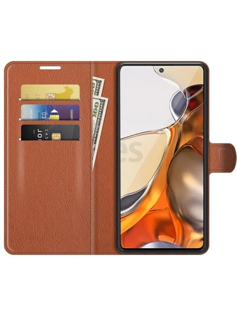 🔥Wallet Чехол книжка на Xiaomi 11T / Xiaomi 11T Pro BRODEF 45811691 купить  в интернет-магазине Wildberries