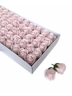 Мыльные розы 50 штук, мыльные цветы, розы цветы из мыла. Luxe Flora 45854079 купить за 716 ₽ в интернет-магазине Wildberries