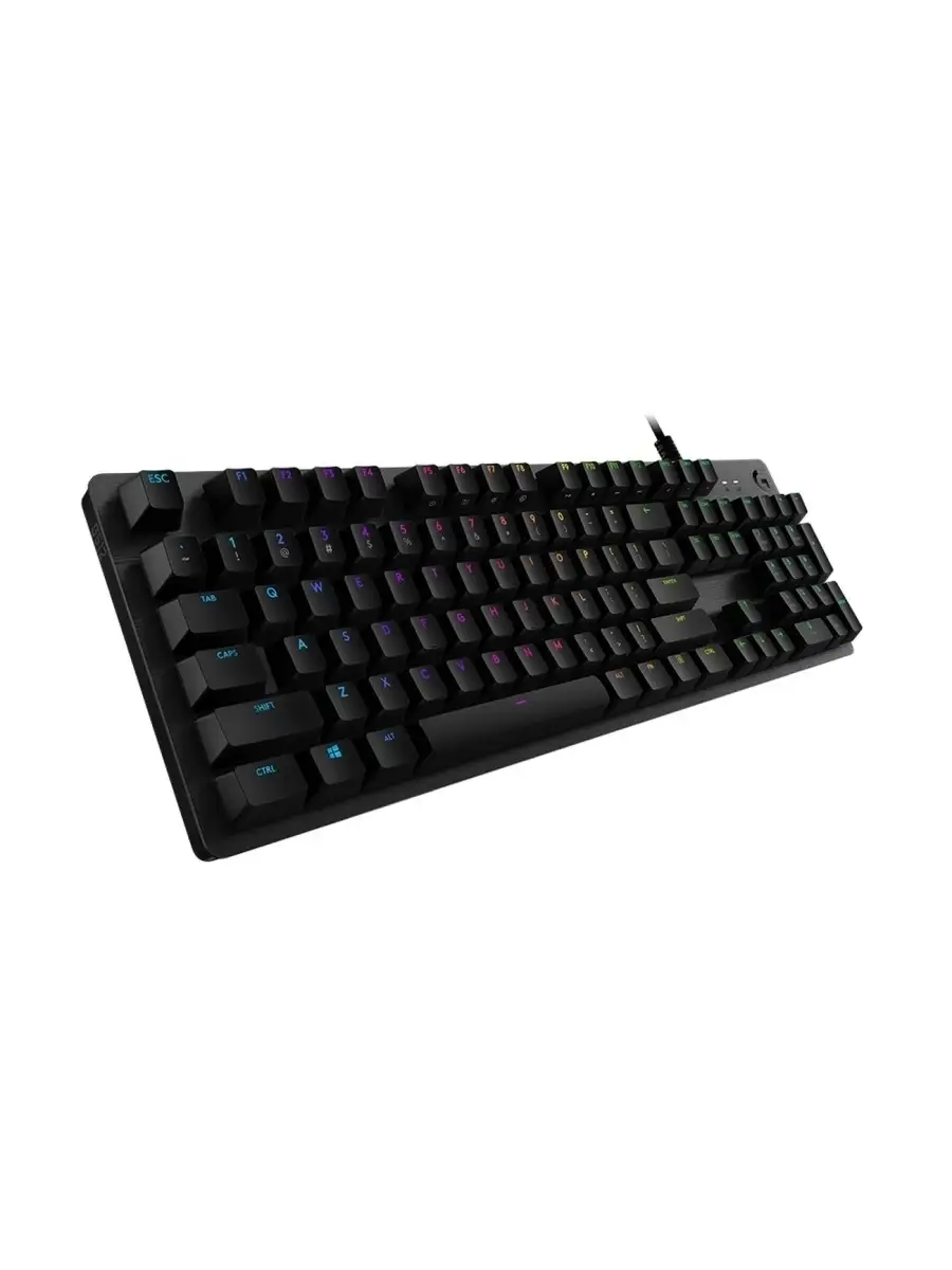 LOGITECH Клавиатура игровая механическая G512 Carbon GX Brown RGB