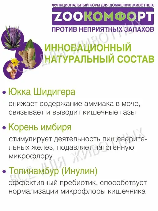 Zоокомфорт Витамины для улучшения жкт - против неприятного запаха живот…, вариант, фото 3