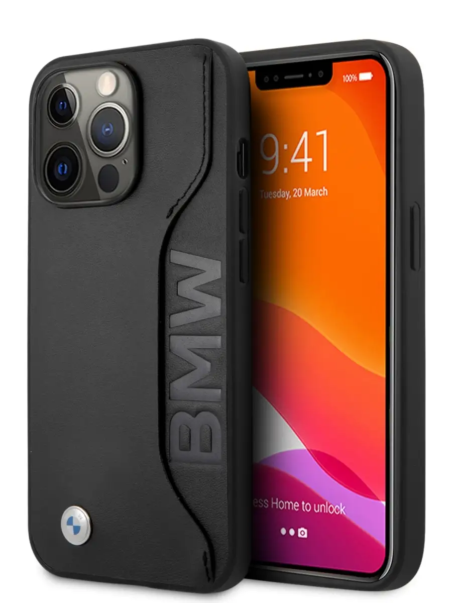 Чехол на iPhone 13 Pro Max с картхолдером Genuine leather BMW 45920147  купить за 2 136 ₽ в интернет-магазине Wildberries