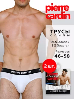 Трусы слипы базовые набор 2шт PIERRE CARDIN 46023954 купить за 535 ₽ в интернет-магазине Wildberries