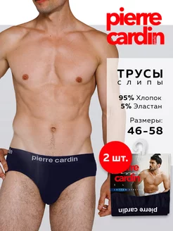 Трусы слипы базовые набор 2шт PIERRE CARDIN 46031822 купить за 535 ₽ в интернет-магазине Wildberries