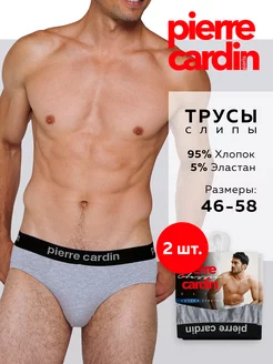 Трусы слипы базовые набор 2шт PIERRE CARDIN 46034496 купить за 535 ₽ в интернет-магазине Wildberries