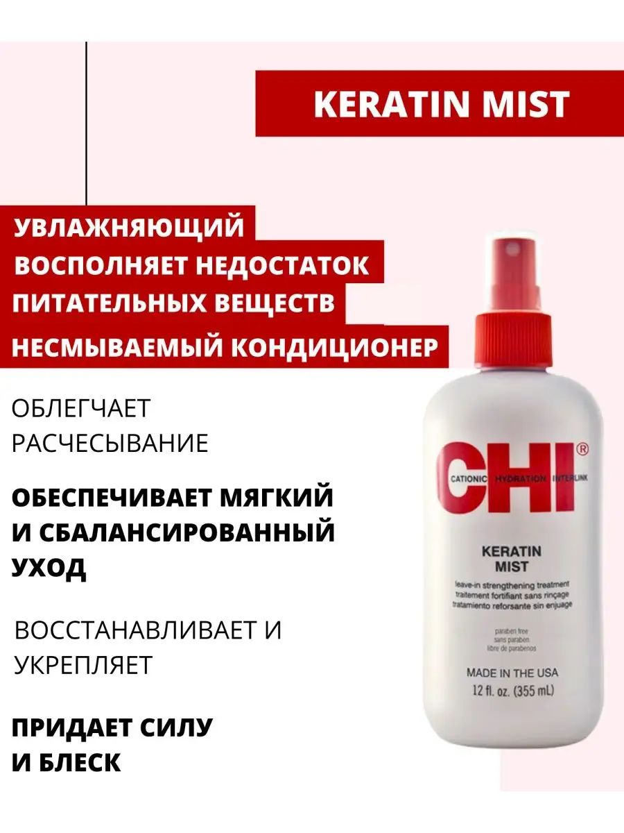 Keratin Leave-in Conditioner - Легкий несмываемый кондиционер 177мл