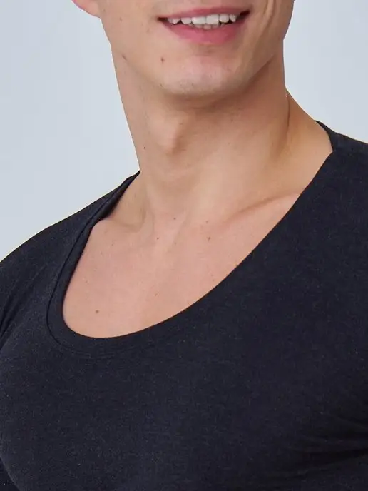 PREMIUM UNDERWEAR Термолонгслив термобелье спортивное, черный, фото 3
