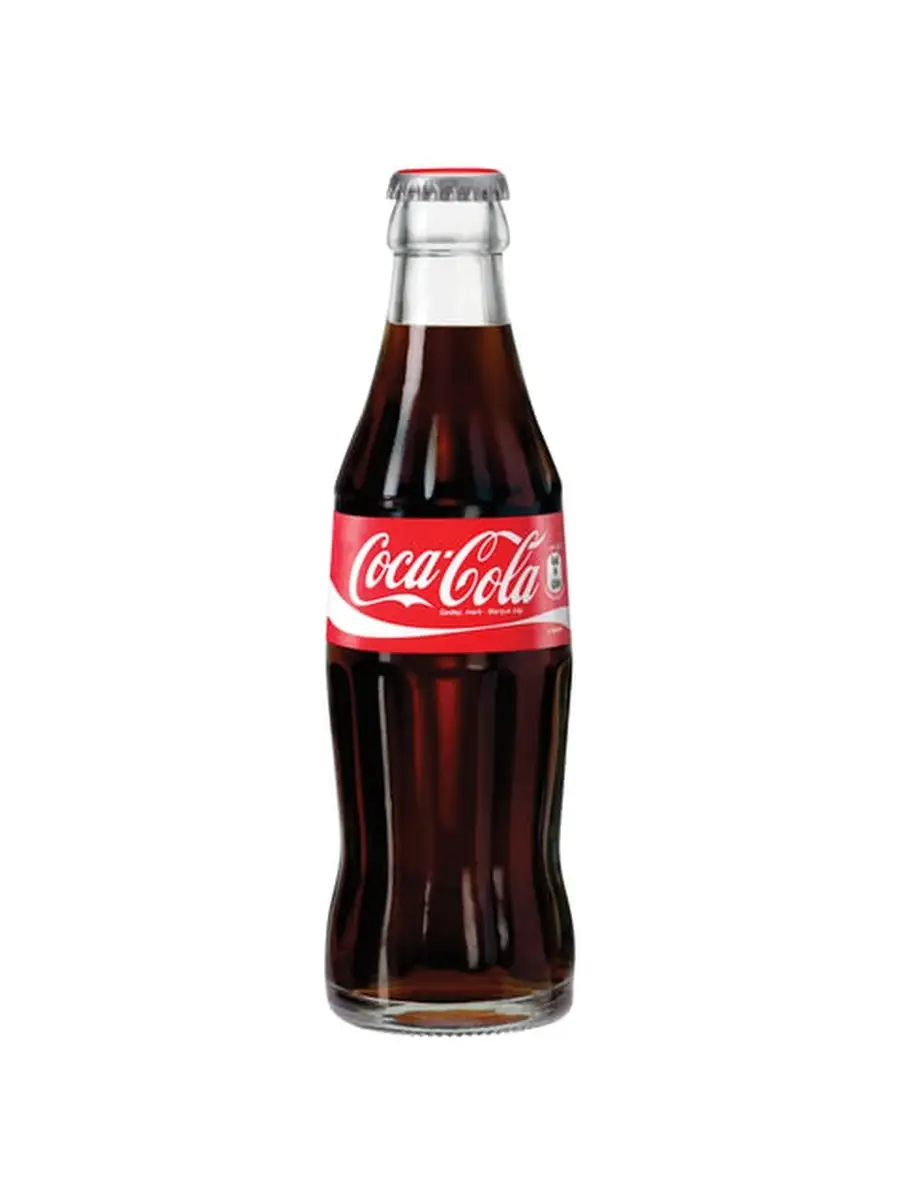 2 бутылки. Напиток газированный COCA-COLA (Кока-кола), 0,33 л, стеклянная  бутылка, 1548004 Coca-Cola 46153452 купить в интернет-магазине Wildberries